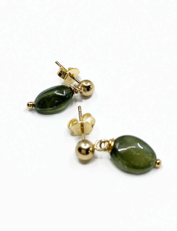 14k goldfilled oorbellen