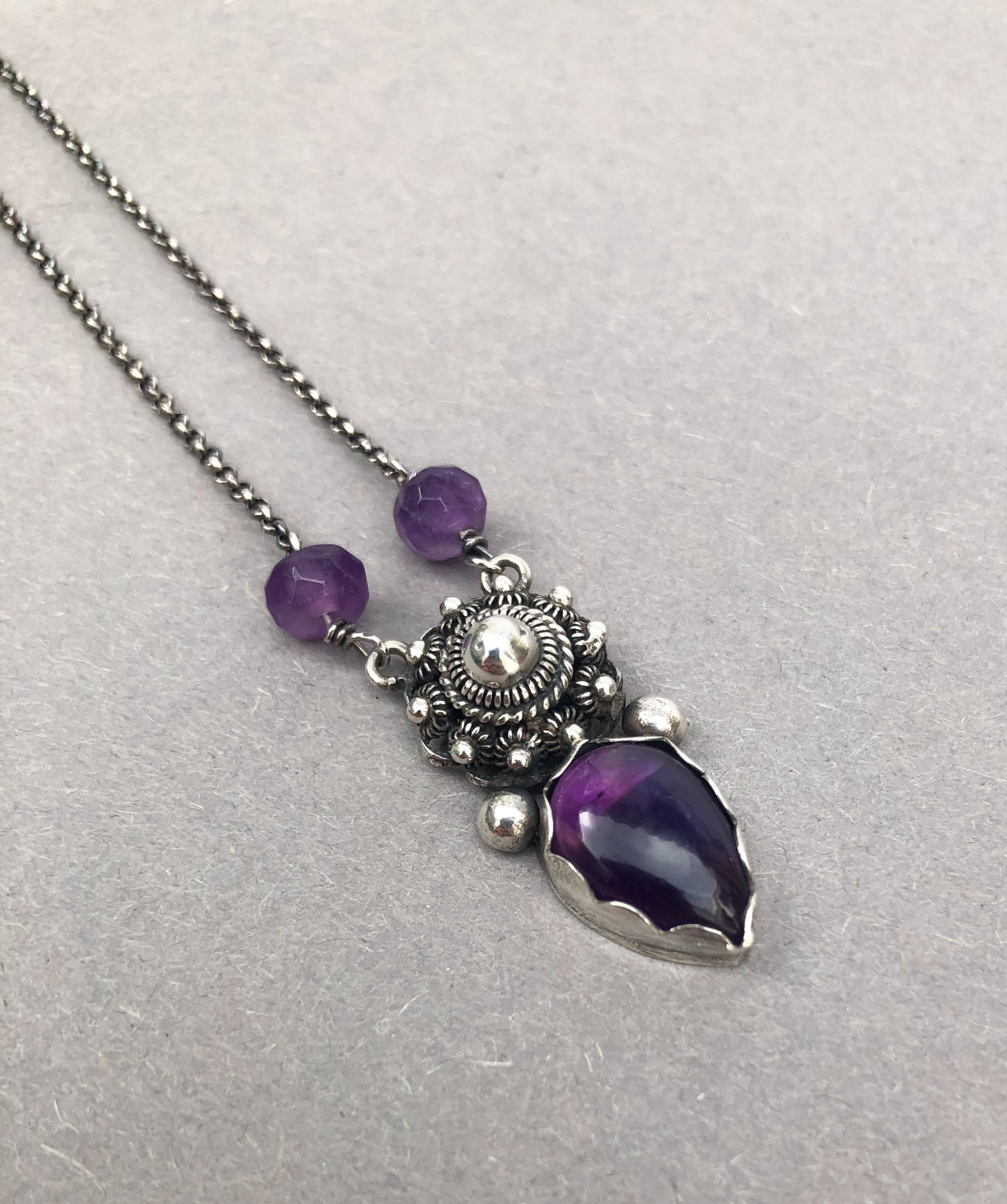 amethist sieraden zilver