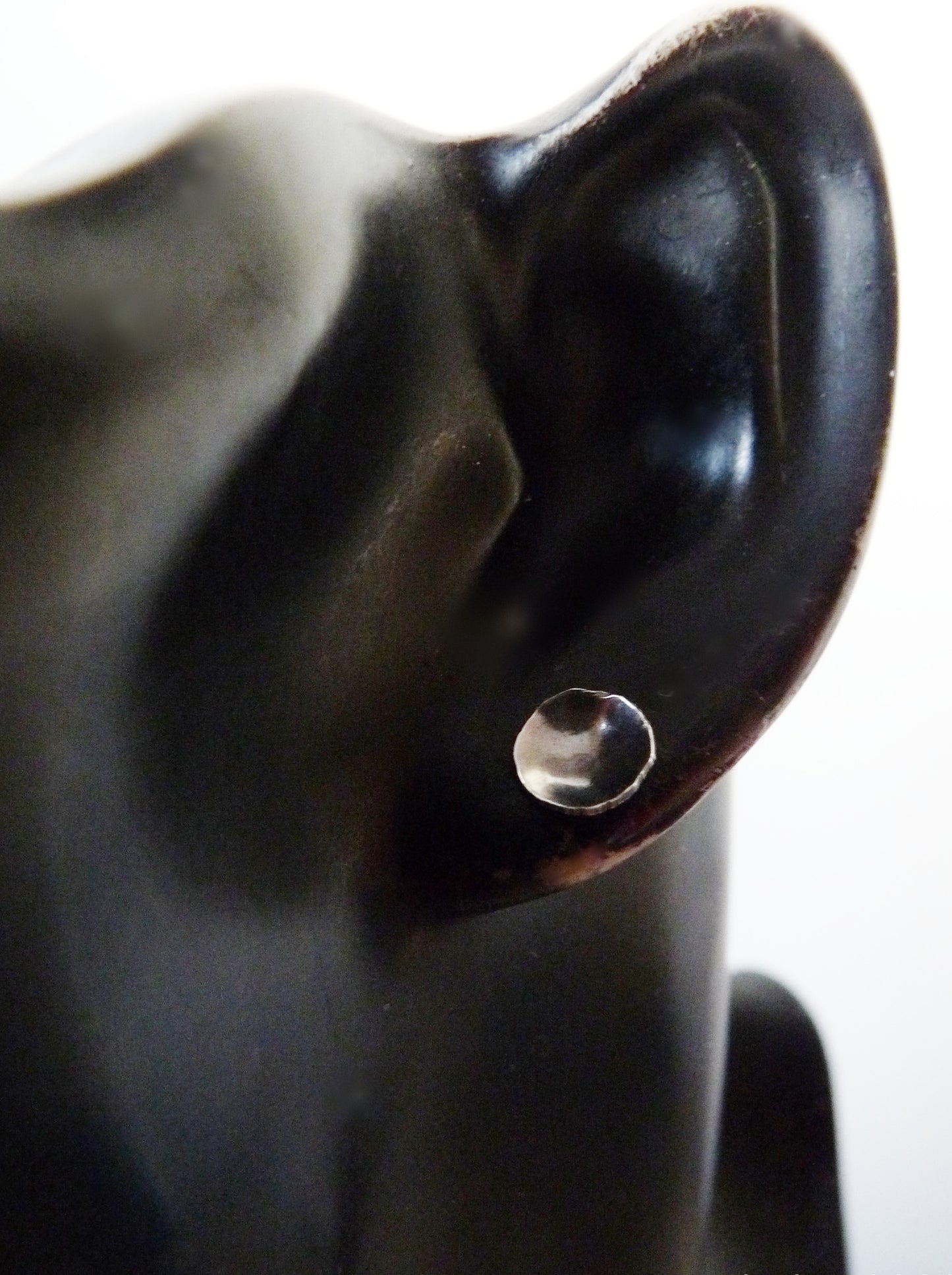 Sterling zilveren oorknopjes voor heren, stoere mannen sieraden