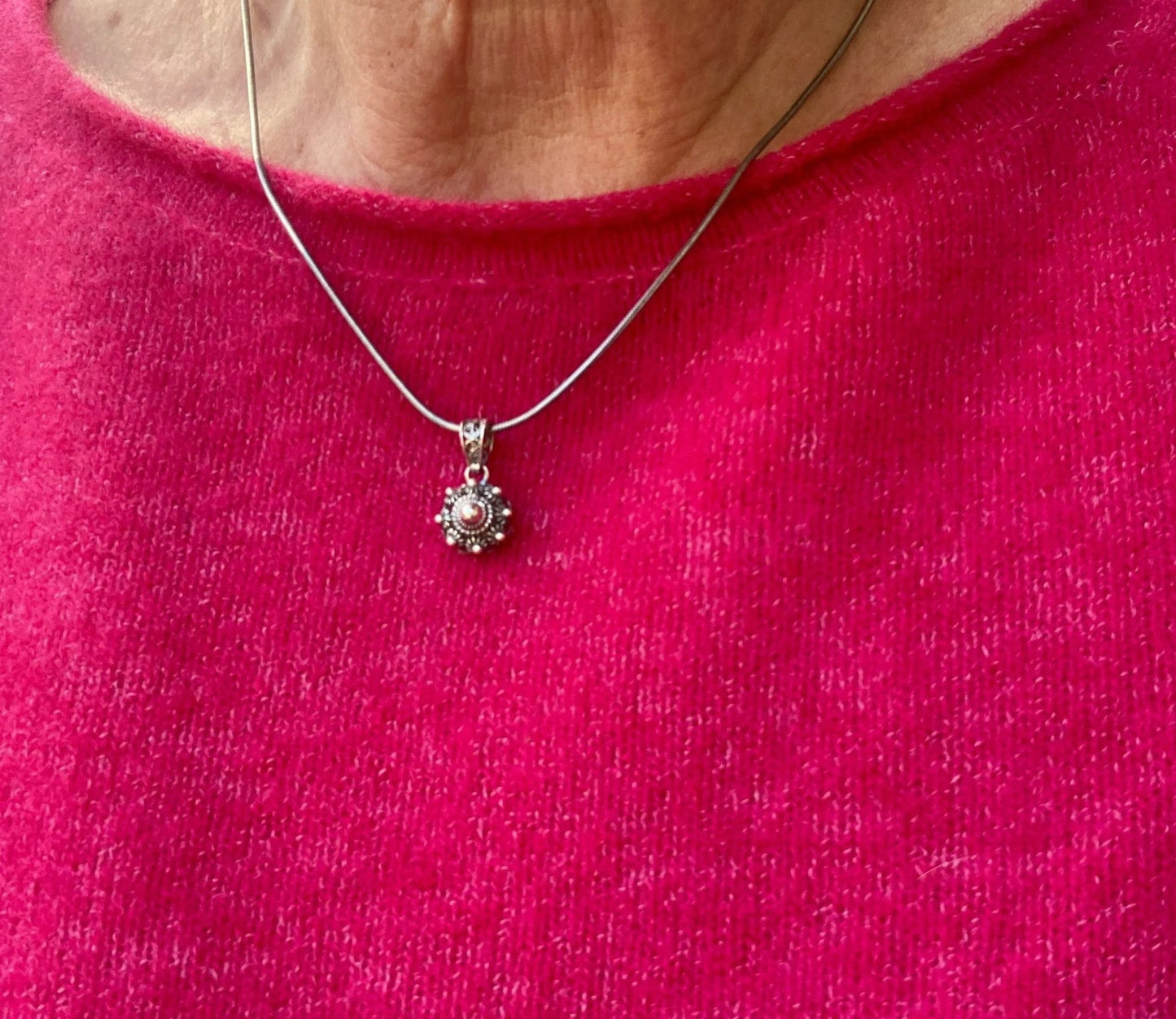 Niederländische knote Halskette aus Sterling silber – traditioneller Schmuck aus den Niederlanden