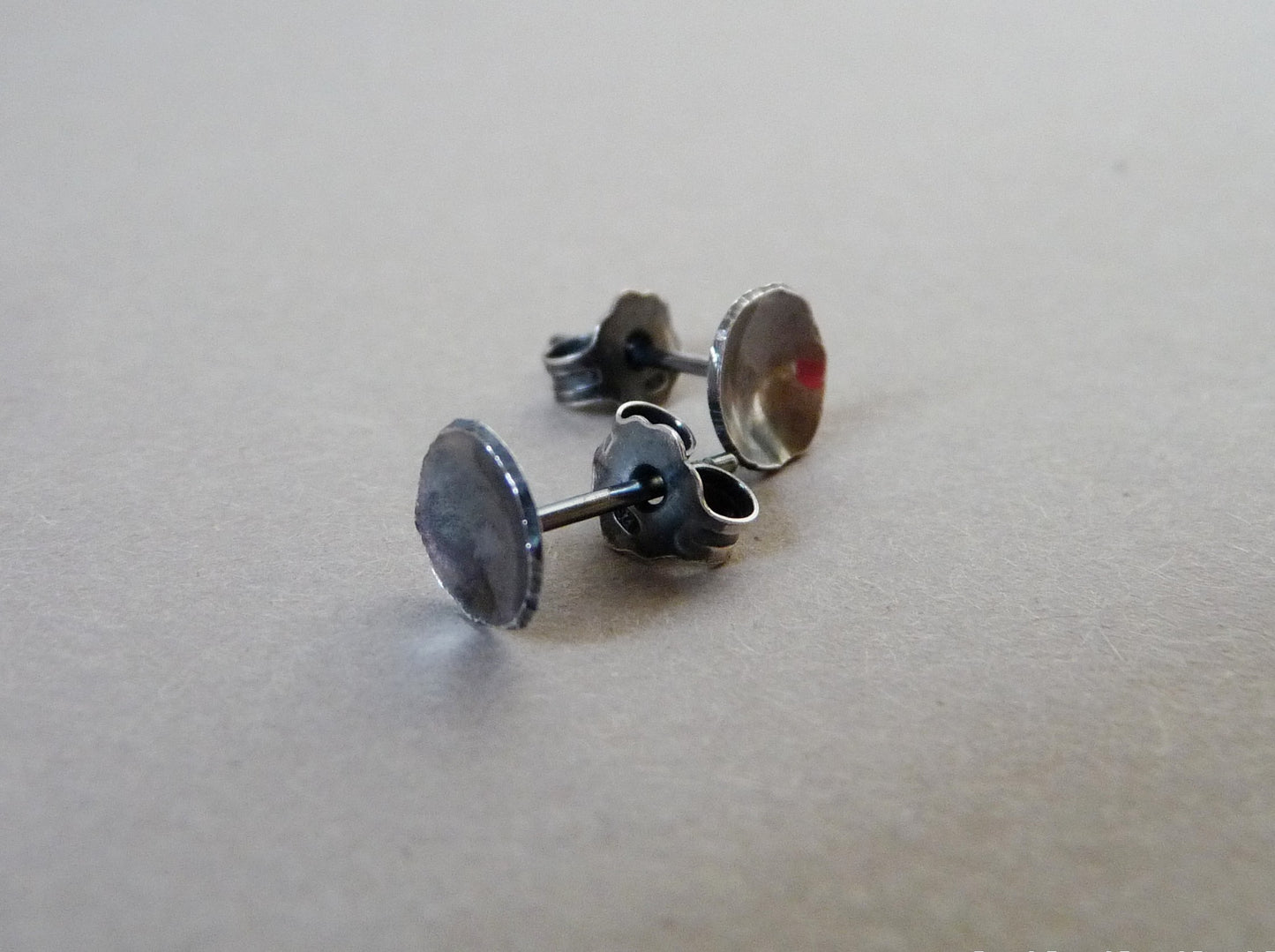 Sterling zilveren oorknopjes voor heren, stoere mannen sieraden