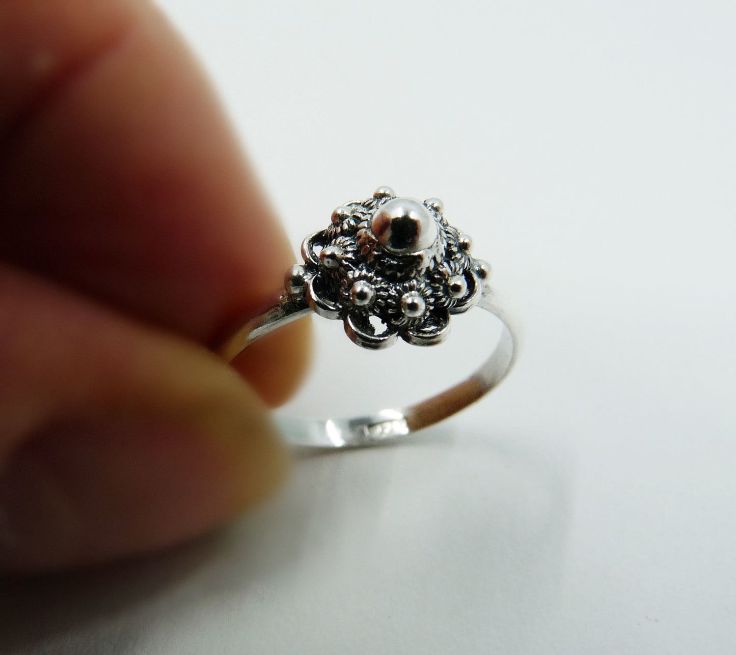 Ring met Zeeuwse Knoop - Glanzend Geoxideerd