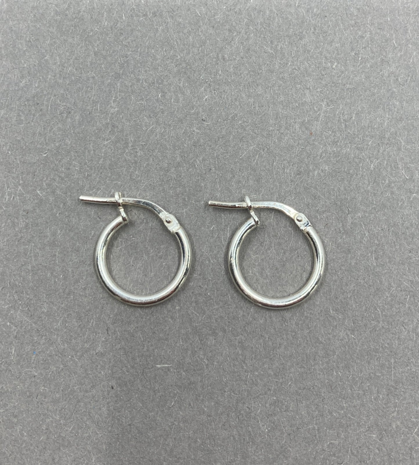 Creolen aus Sterlingsilber für Damen mit Hebelverschluss