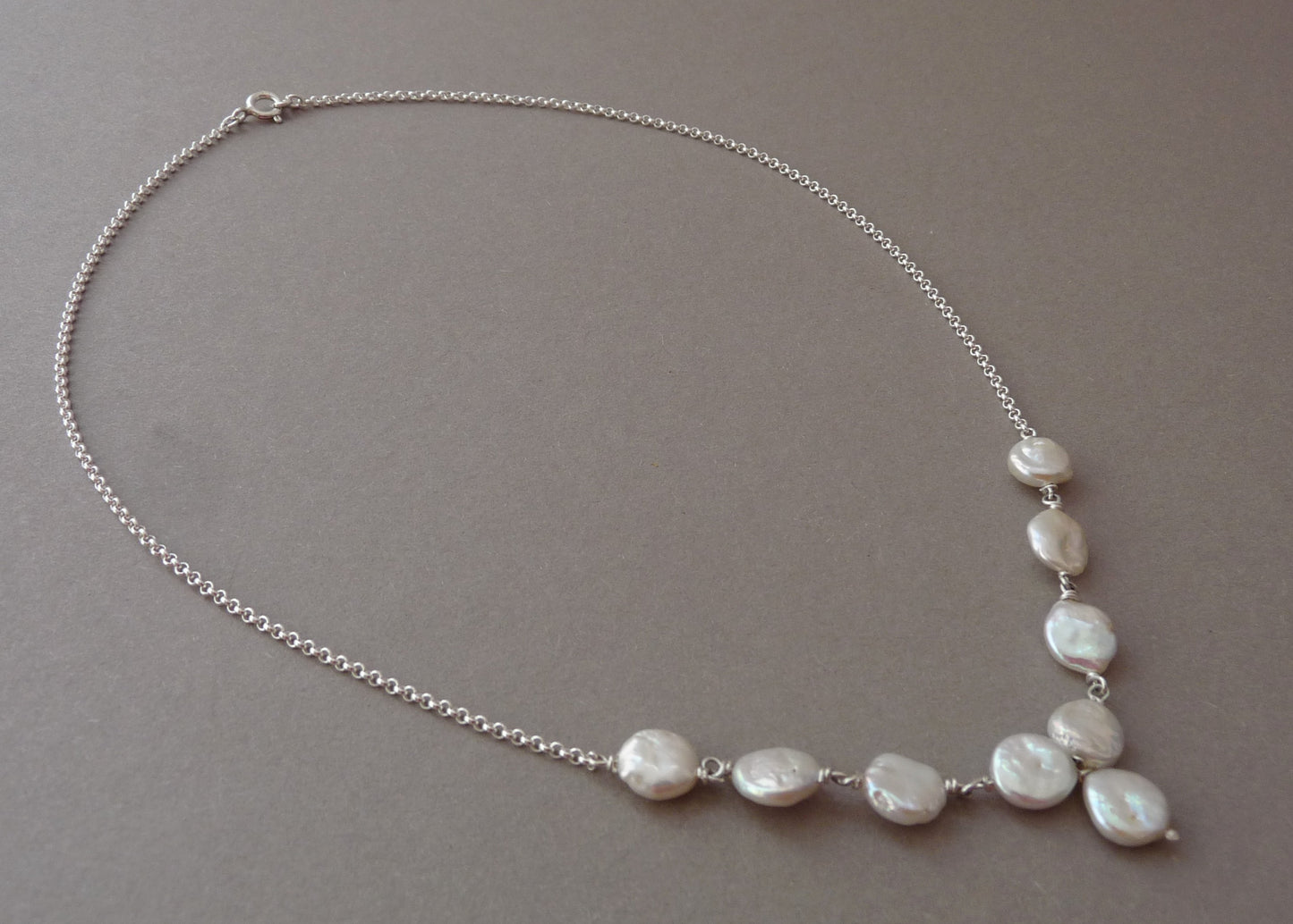 bruidsketting met parels