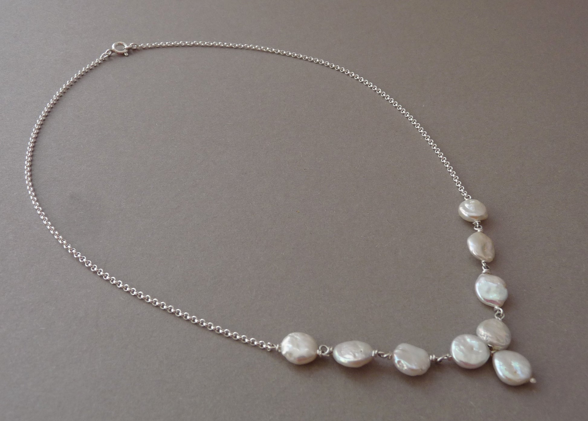 bruidsketting met parels