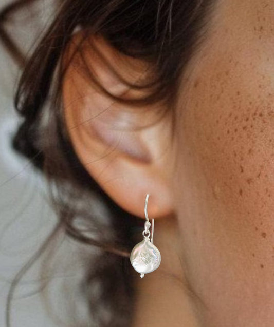 bruidssieraden set met zilveren oorbellen