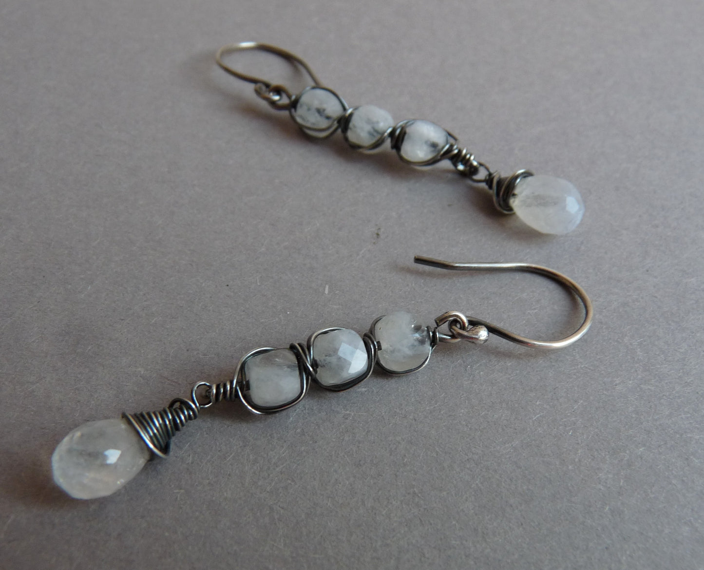 Brautschmuckset mit Mondstein – Bezaubernder Mondscheinglanz