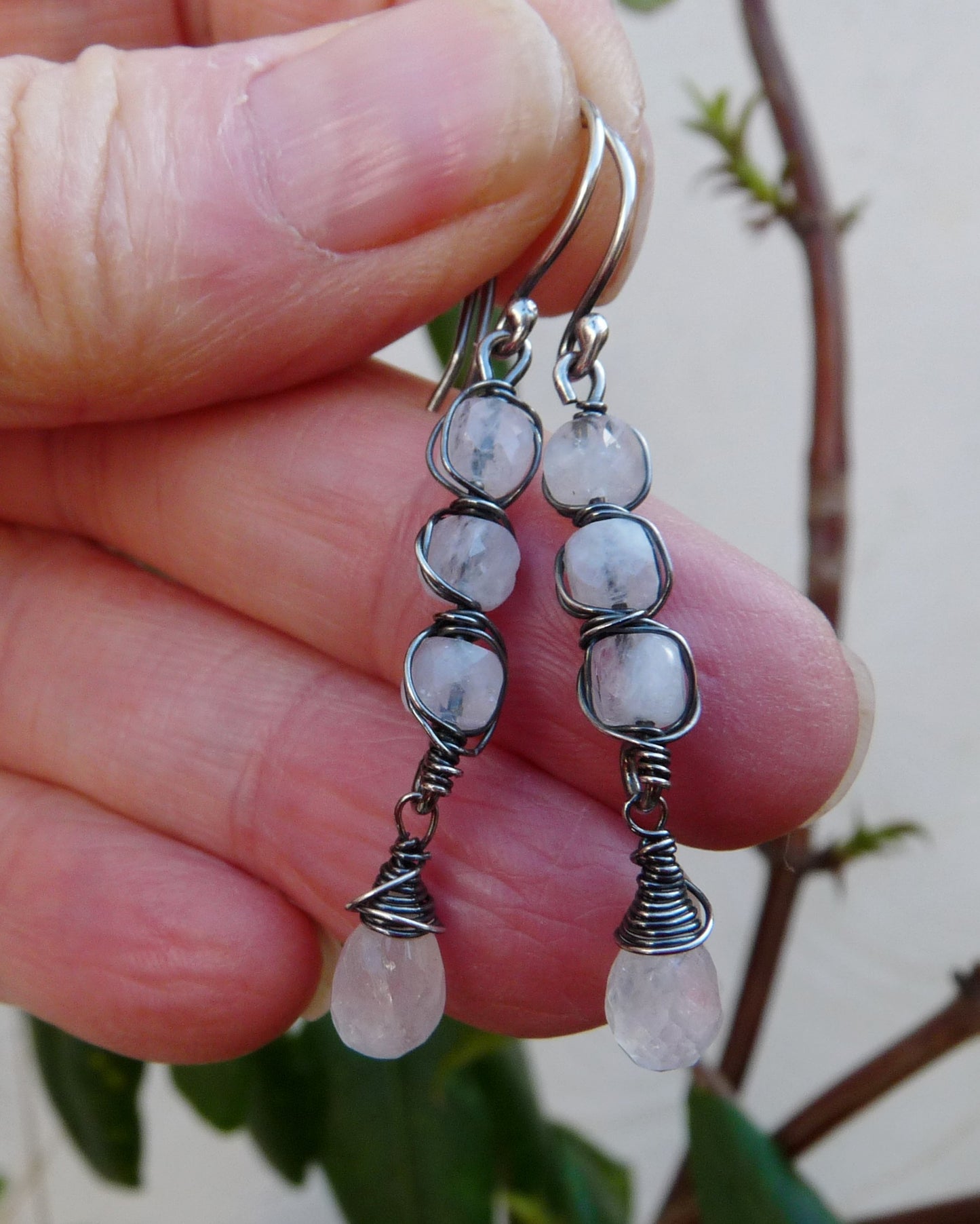 Brautschmuckset mit Mondstein – Bezaubernder Mondscheinglanz