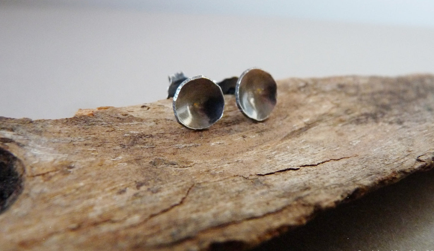 Sterling zilveren oorknopjes voor heren, stoere mannen sieraden