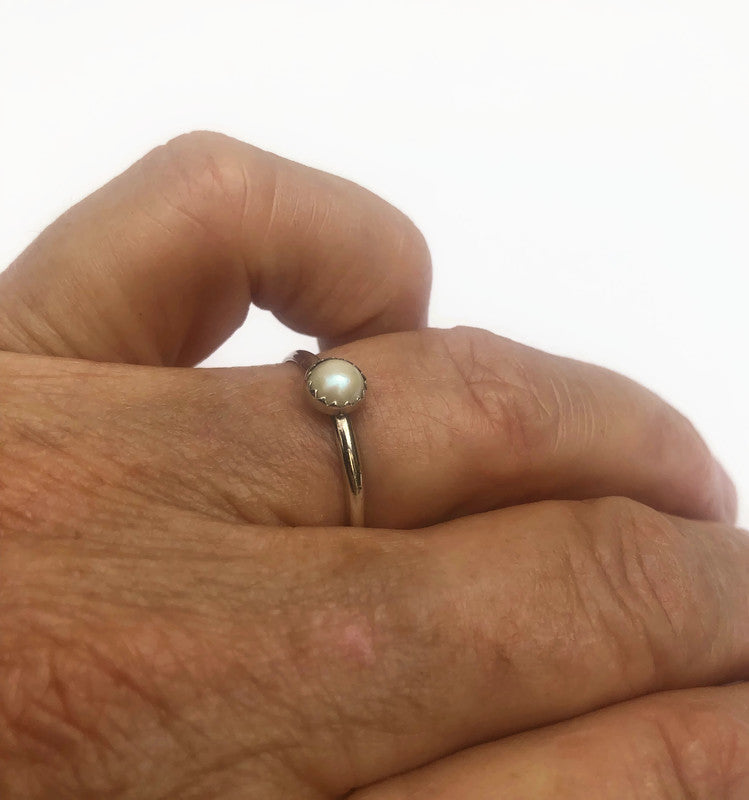 Heritage and Elegance Set - Zeelandknoten und Perlenring - Handgefertigt in Enkhuizen