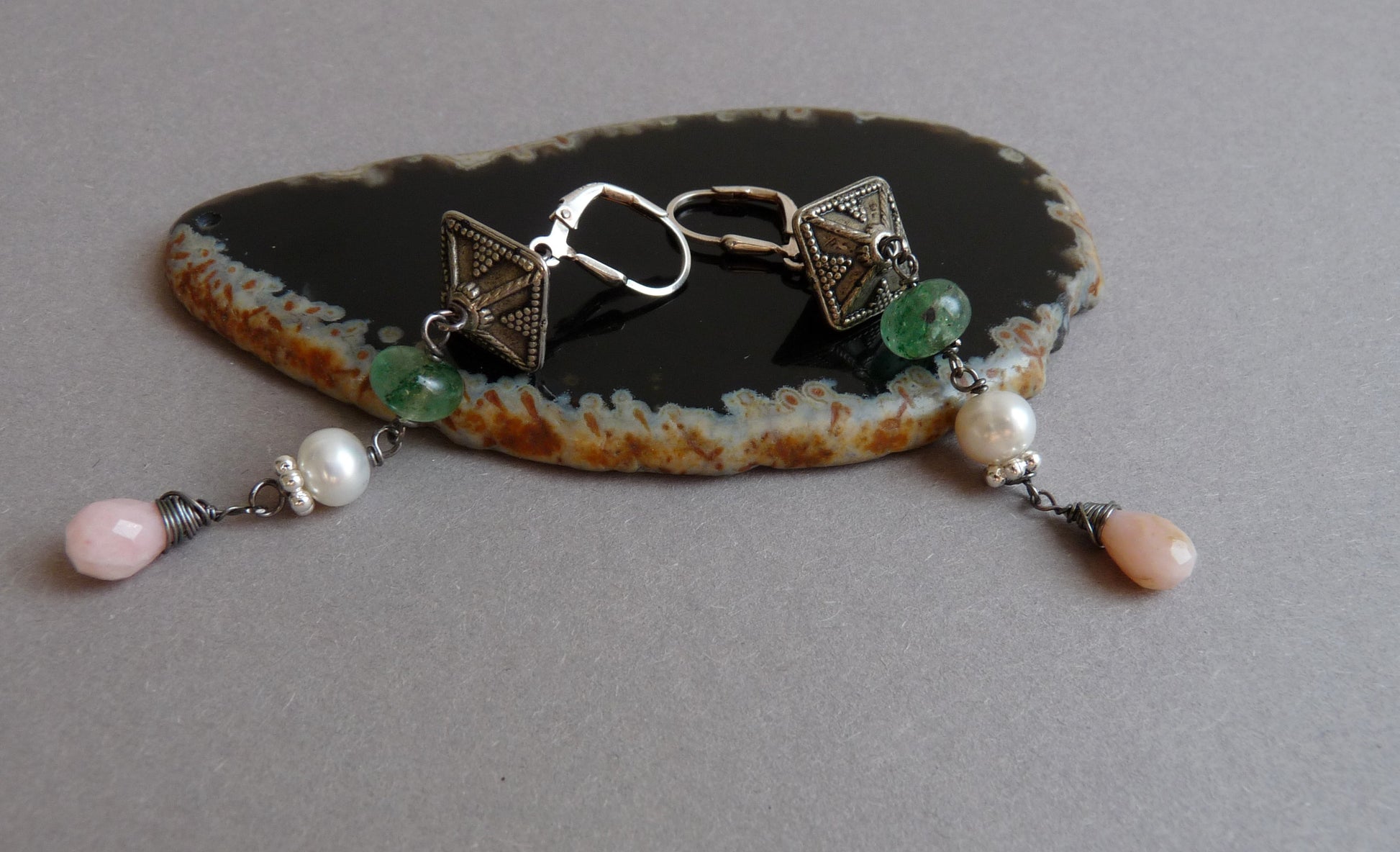 vintage oorbellen voor bruid