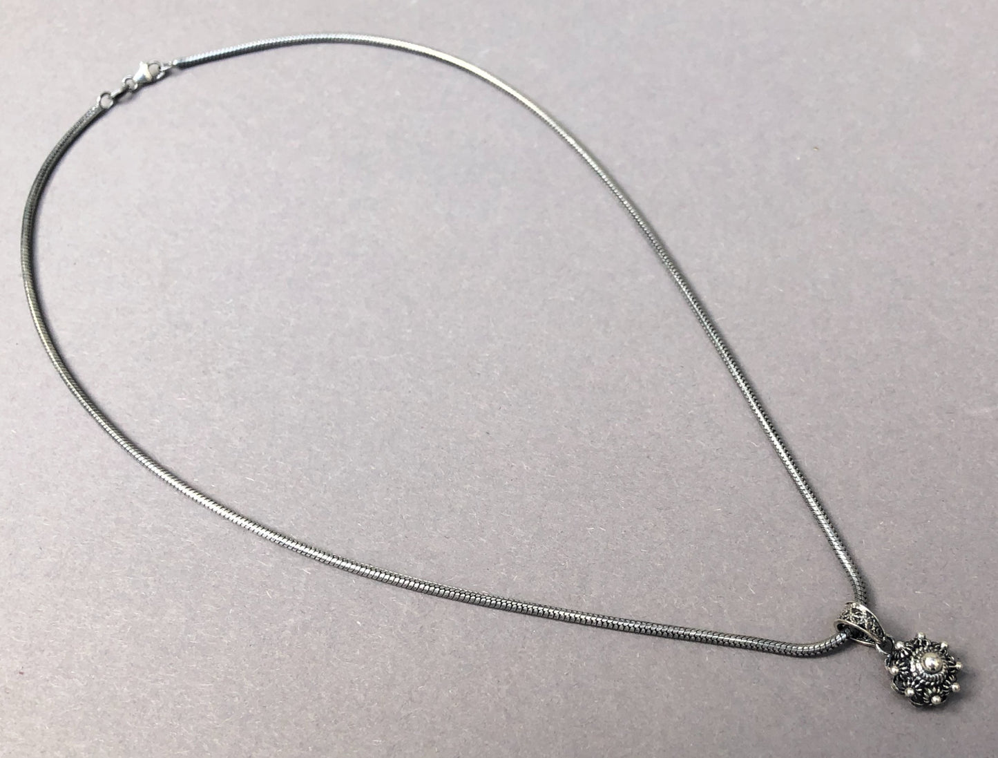 Niederländische knote Halskette aus Sterling silber – traditioneller Schmuck aus den Niederlanden