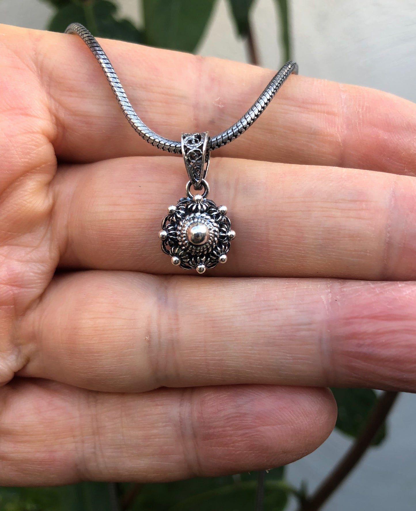 Niederländische knote Halskette aus Sterling silber – traditioneller Schmuck aus den Niederlanden
