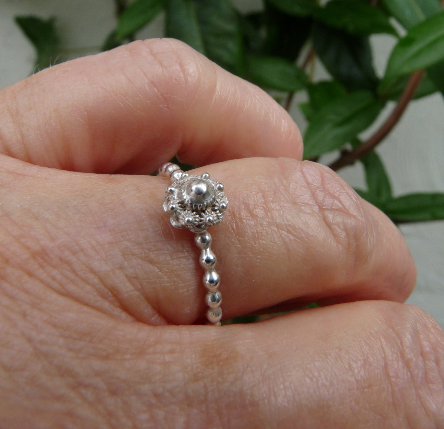 Heritage and Elegance Set - Zeelandknoten und Perlenring - Handgefertigt in Enkhuizen