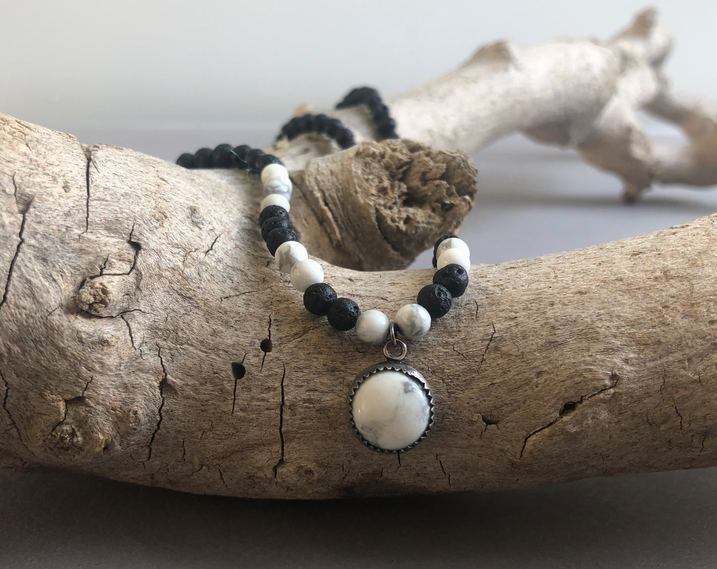 zilveren hanger ketting heren howliet