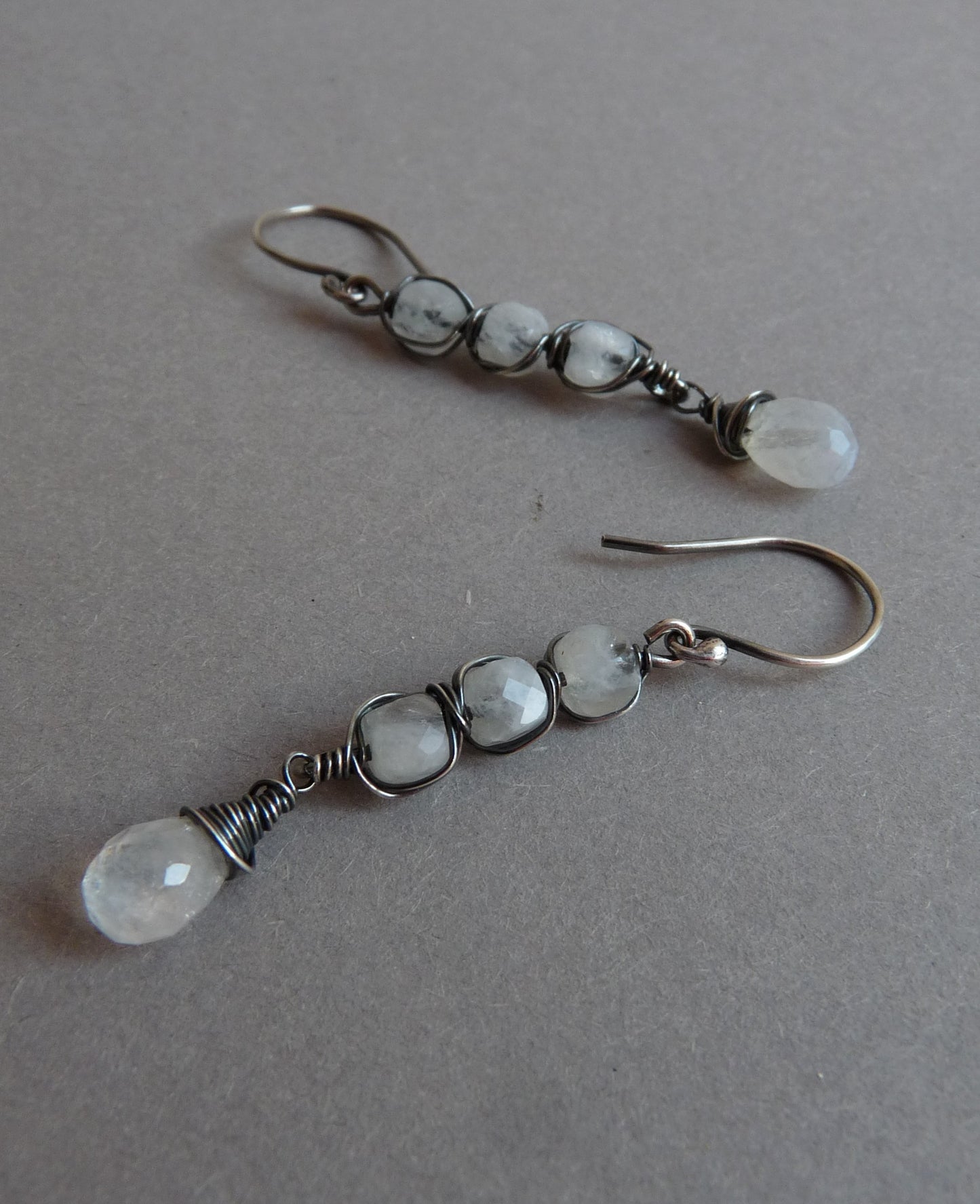 Brautschmuckset mit Mondstein – Bezaubernder Mondscheinglanz