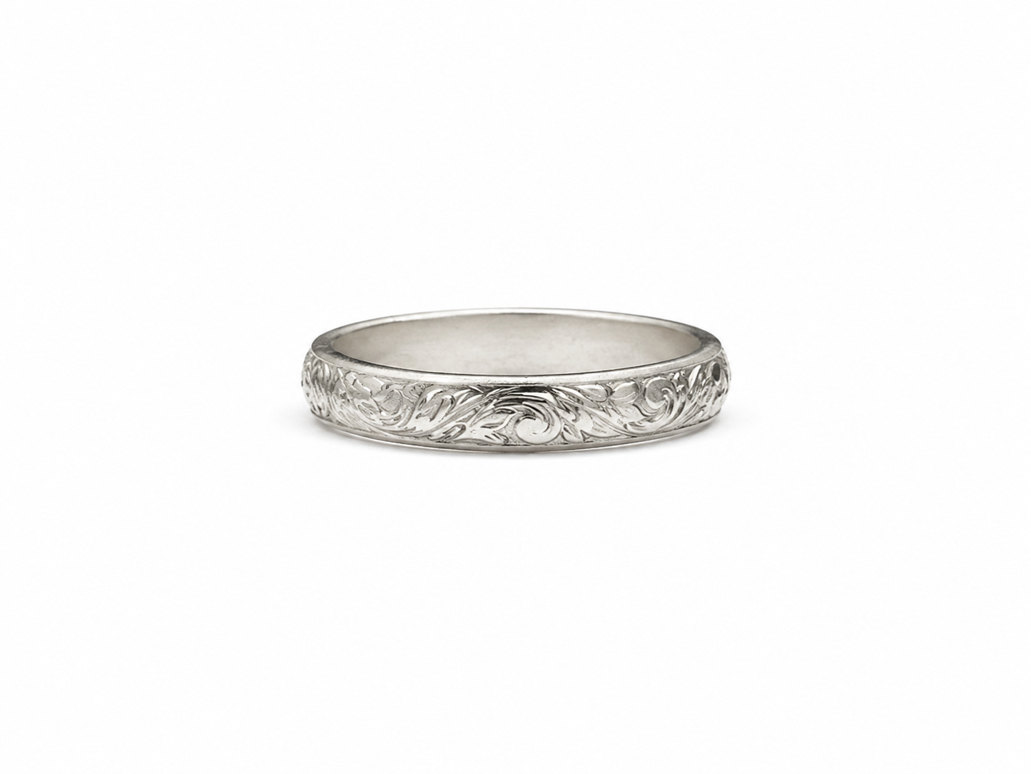 Aanbetaling maatwerk zilveren ring met parel – maat 18