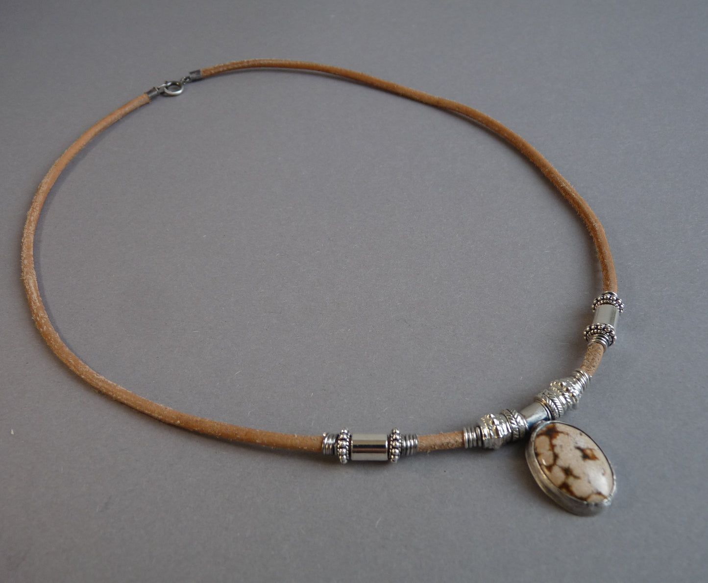 Oceaan-Jaspis-ketting