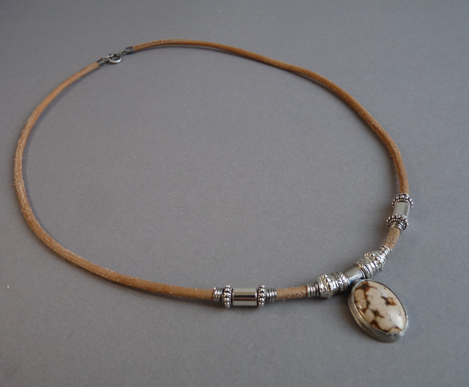 Oceaan-Jaspis-ketting