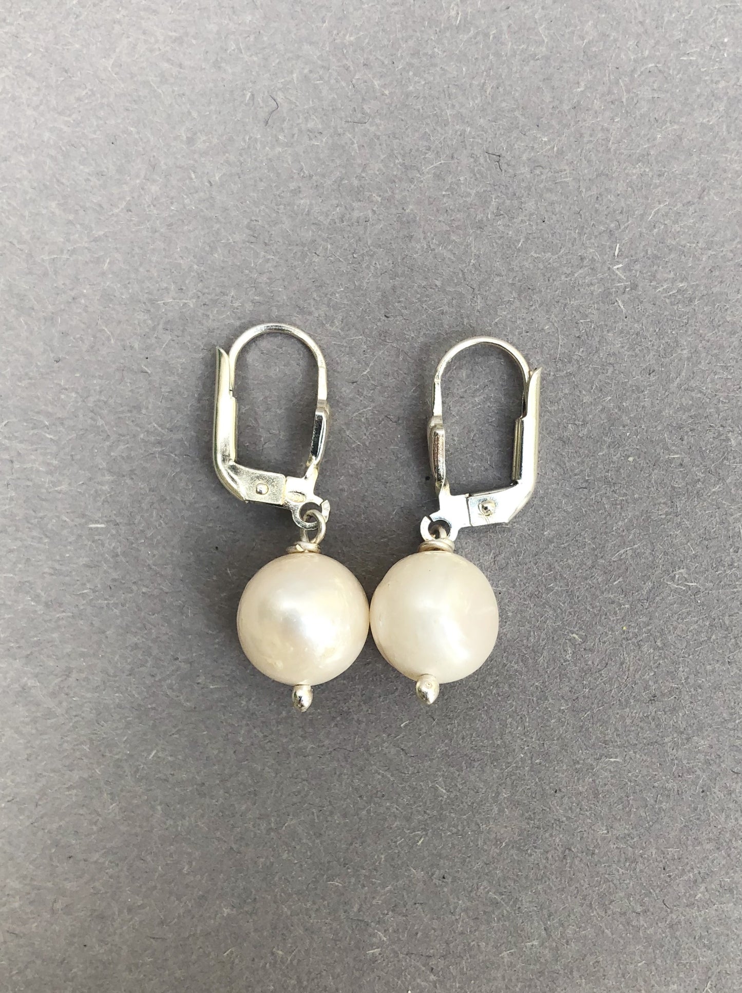 Sterling Silver Pearl Earrings