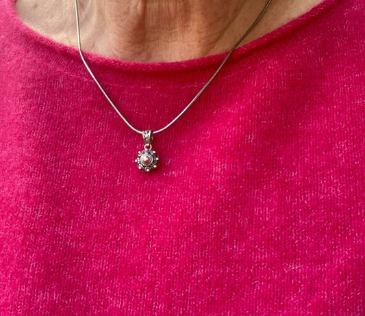 Niederländische knote Halskette aus Sterling silber – traditioneller Schmuck aus den Niederlanden