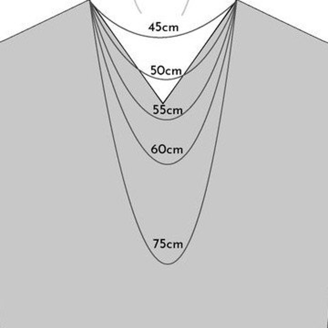 Zilveren heren ketting met Keltisch geïnspireerde hanger – handgemaakt statement