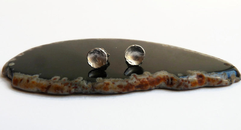 handgemaakte oorbel heren 925 zilver