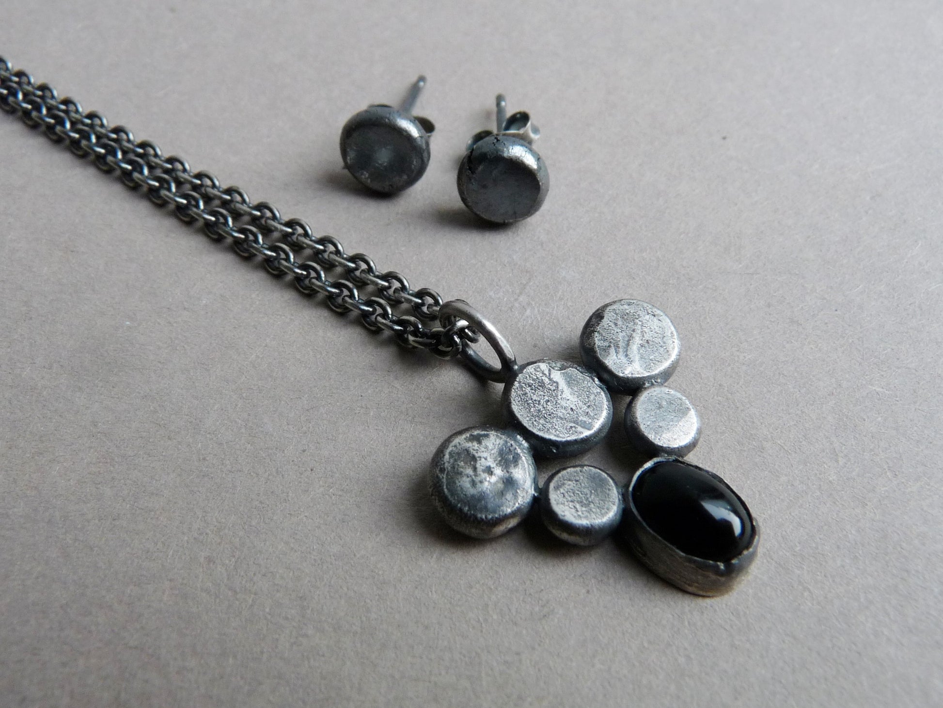 ketting voor heren in zilver met hanger