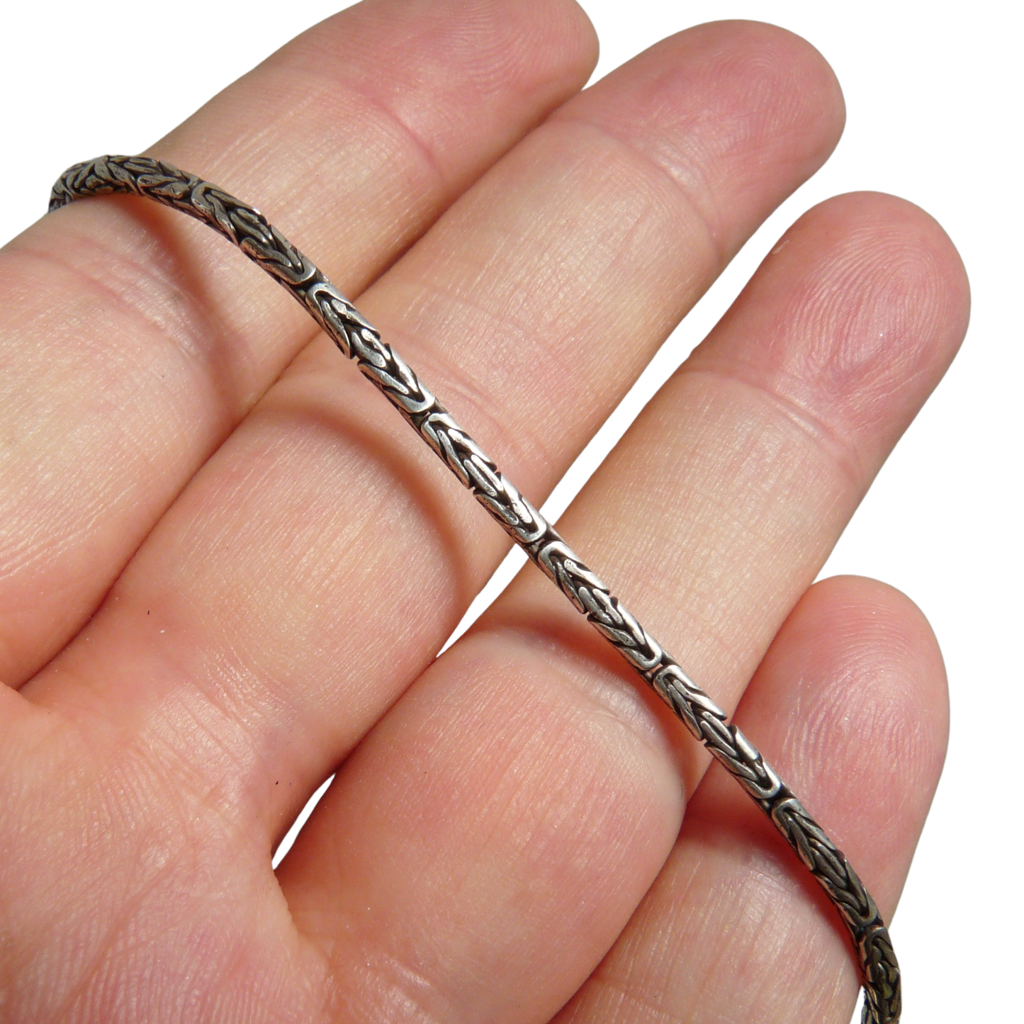 Heren ketting met hanger – zilveren koningsketting Vier Windstreken