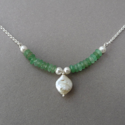 parelketging-voor-bruid